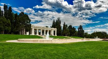 Denver Colorado Cheesman Park landscape