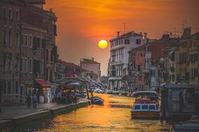 Canal Water Boat
