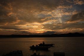 Glow Sea Landscape