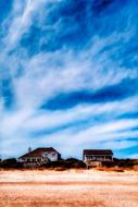 Beach Sky Clouds