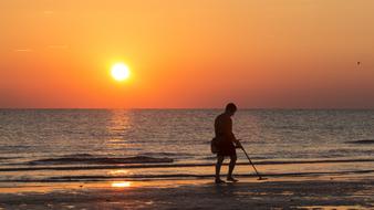 Beach Sunrise Sea