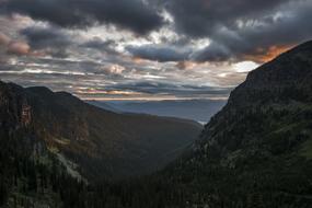 Landscape Mountains Clouds