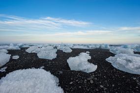 white Ice Crystals Shapes