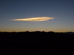 Argentina Desert Sunset