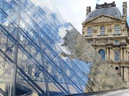 Paris The Louvre Pyramid