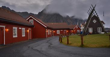 Dusk Lofoten Svolvaer