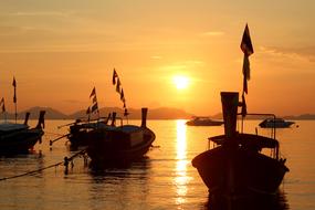 Sailing Boat Sunset