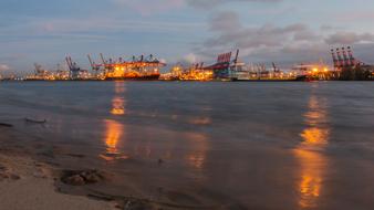 Elbe Hamburg Beach