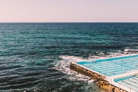 Swimming Pool Seaside photo