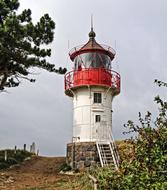 Lighthouse Hiddensee Baltic Sea
