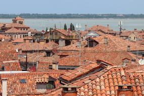 Sea Of Houses Italy Venice