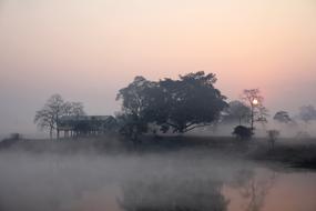 Sunrise Countryside Rural