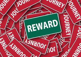 signs green red reward travel