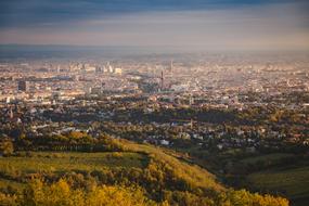 Panoramic City Cityscape