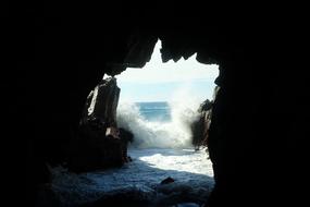 Cave Sea Wave