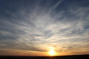 Sunset Nature Sky light