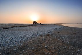 Relax Sea Sunset Stones