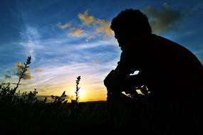 Sunset Sky Silhouette