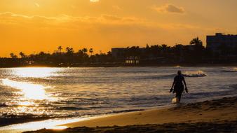 Sunset Dusk Beach