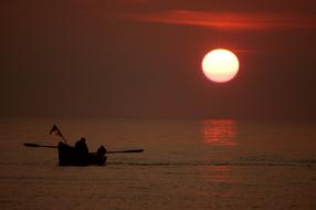 The Fisherman Twilight Sea