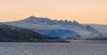 Norway Coastline Sunset