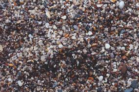 Pebbles on the sea beach