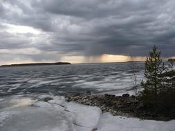 Ice Thunderstorm Landscape