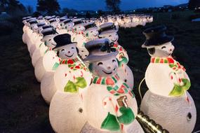 Decorative Snowmen Christmas