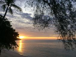 Sunset From Nias Island indonesia