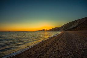 Worbarrow Bay Ocean