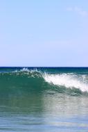 big wave in the sea