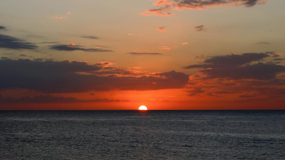Sunset Sea Landscape