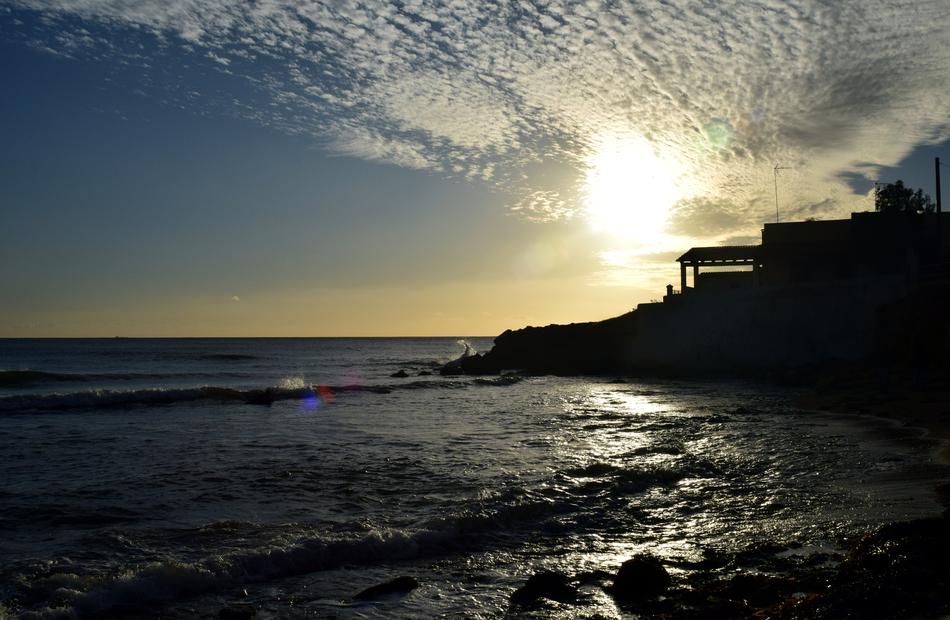 Sea Coast Sunset
