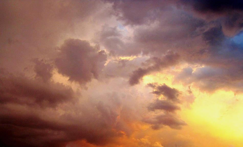 Sunset Sundow Clouds