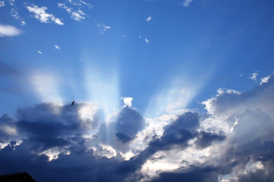 Sky Blue Sunset