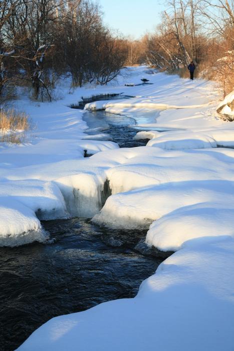 River Back On Track at winter