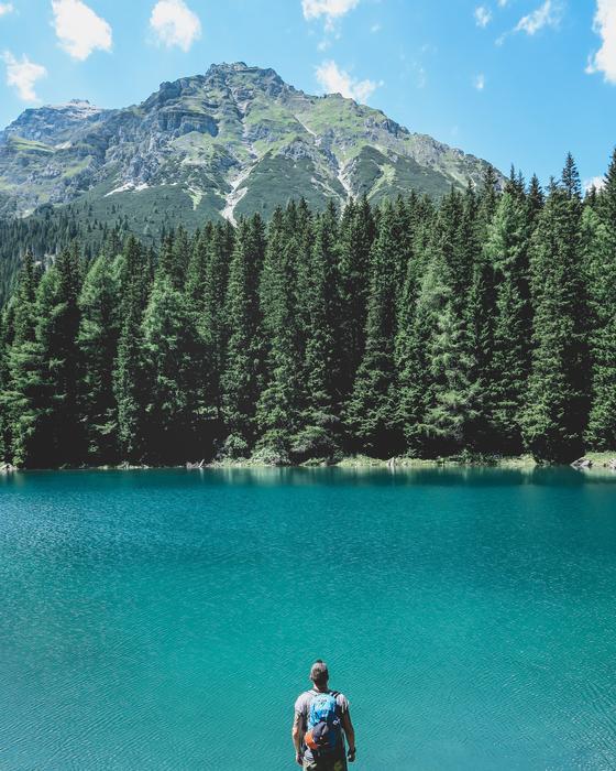 Nature Aerial Man