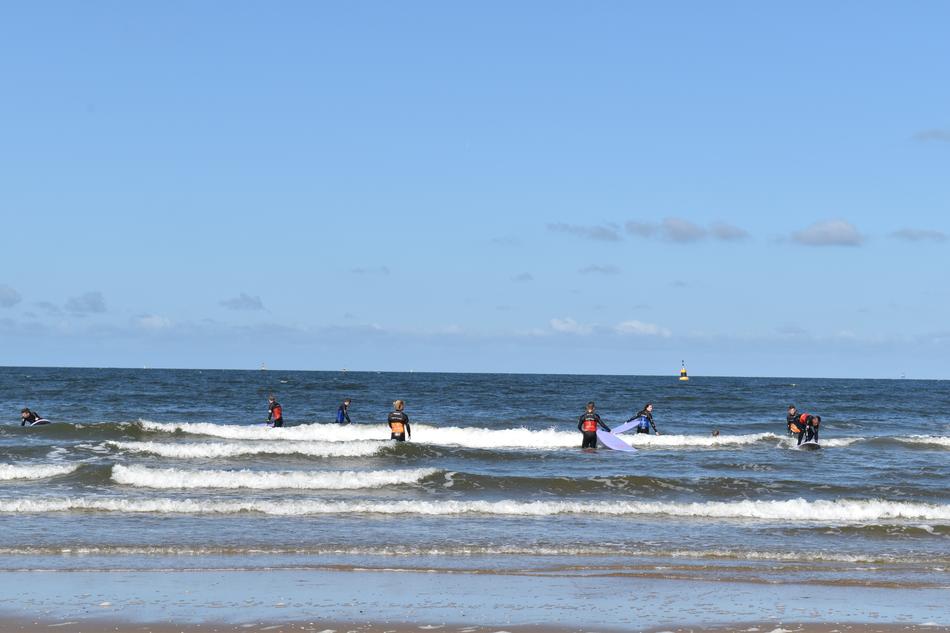 Sea Water Surfing
