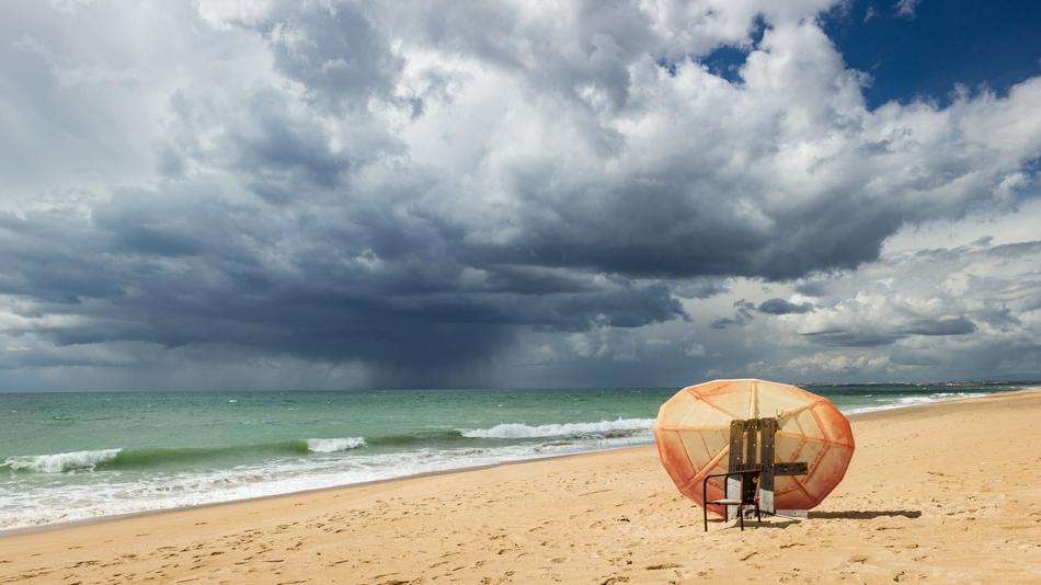 Beach Storm Ocean