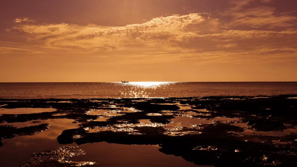 Sunset Water Dusk