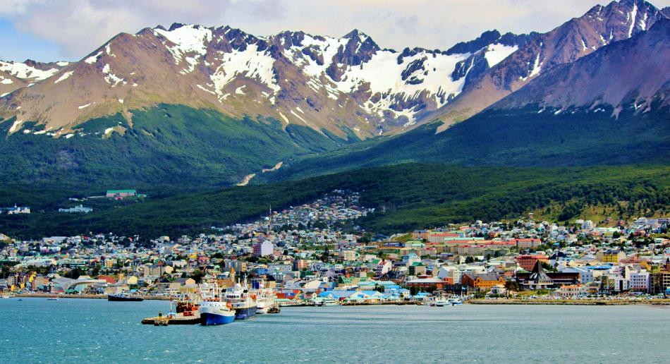 Ushuaia Argentina Mountains Snow