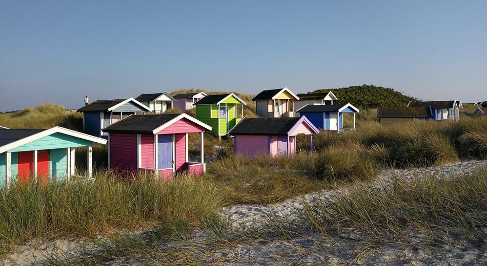 Badehytter Beach Sand