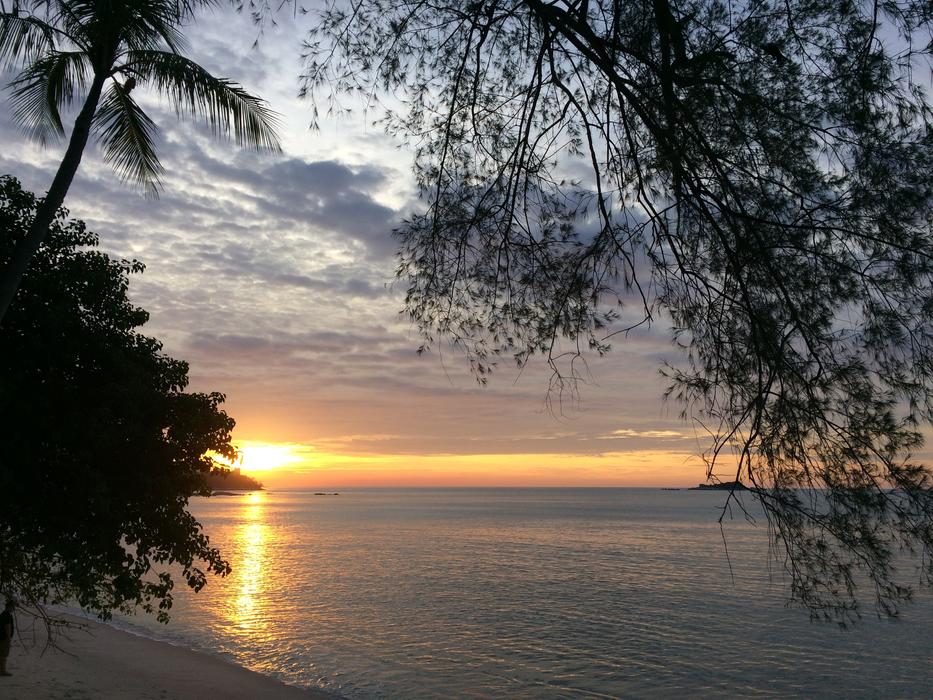 Sunset From Nias Island indonesia