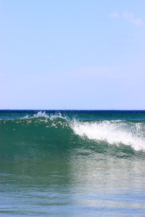 big wave in the sea