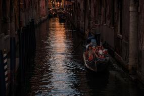 Channel Gondola Venice