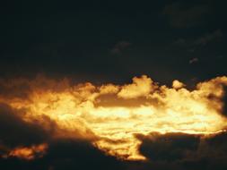 bright lights in the sky