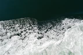 Sea Waves White