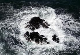 Sea Wave Spray Rock Of