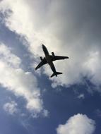 Sky Plane In The Vacation