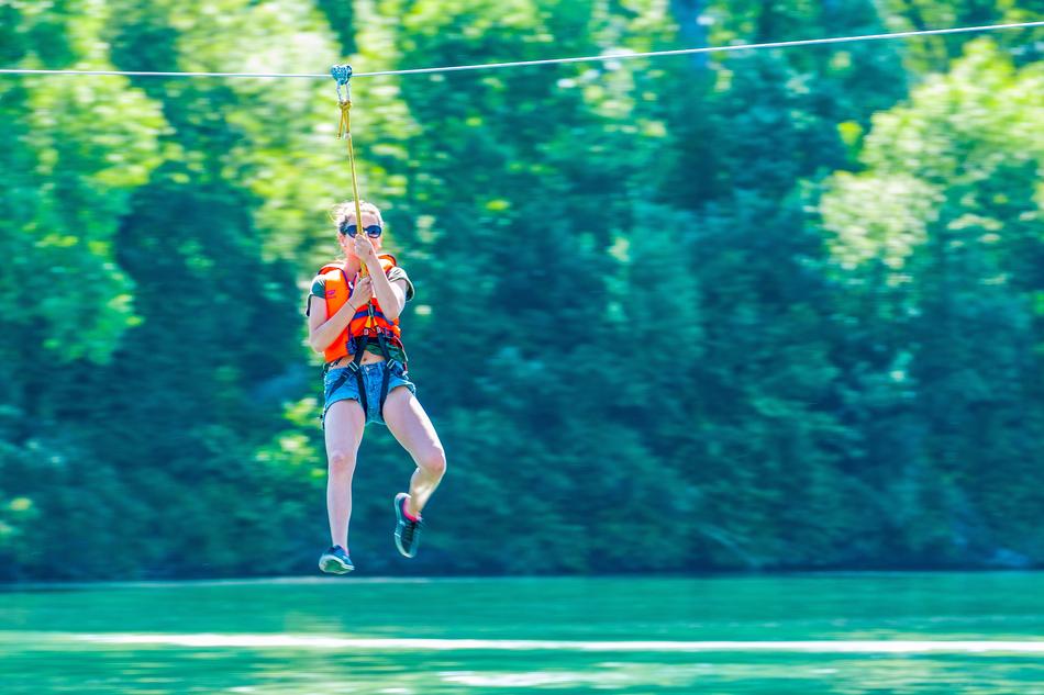 Zipline River activity